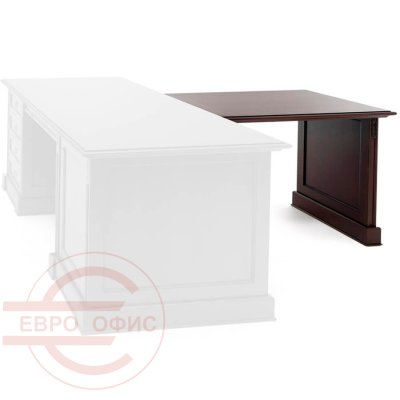 106 201 WAL Брифинг-приставка Profoffice Doge (Орех Танганьика)