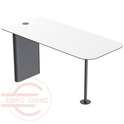 ZT-008 Стол ZUM, HECOR (Белый)