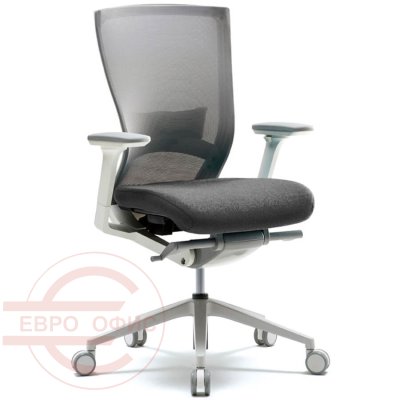 CHNA4300WAZ Кресло для персонала TN50 Fursys, обивка сетка / ткань (Тёмно-серое (371))