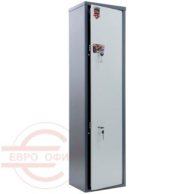 БЕРКУТ 143 Оружейный сейф AIKO, два ключевых (Графит (RAL 7024))