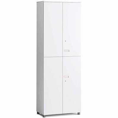 CAC386A Шкаф закрытый с полками Fursys PUZZLE PLUS (WW)