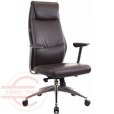LONDON Кресло для руководителя  EVERPROF, обивка экокожа (Коричневый)