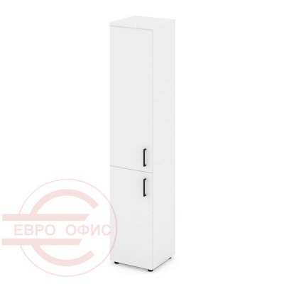 SN.STU-104(L) Шкаф высокий узкий левый RIVA Style Project (Белый)