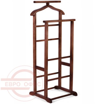 В 9Н Вешалка костюмная Мебелик (Темно-коричневый)