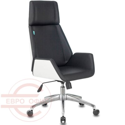 _OPTIMUM Кресло для руководителя  Бюрократ, обивка экокожа (Чёрный)