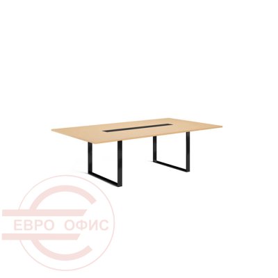 101 910 Black Стол д/перегов L256 Profoffice Экзе / Exe (Дуб светлый/Чёрный)