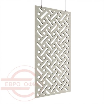 ACO-C-1 Акустическая перегородка 1200*2400 Евро Офис (Шалфей (AC-56))