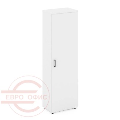 SN.GB.E-001 Гардероб узкий неглубокий RIVA Style Project (Белый)