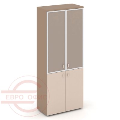 ES.ST-1.2R U Шкаф высокий широкий RIVA Estetica (Латте/Купучино/Лакобель umbra)