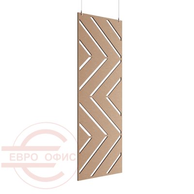 ACO-C-14 Акустическая перегородка 800*2400 Евро Офис (Бежевый (AC-02))