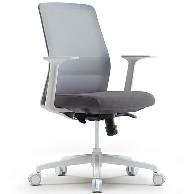 CHA6200CWZ Кресло для персонала AROUND Fursys, обивка сетка / ткань (Серый (2H1W))
