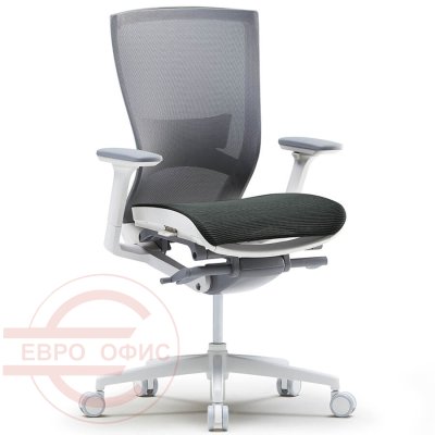 CHN6100WAZ Кресло для персонала CH6100W Fursys, обивка сетка (Чёрное (2D6B))