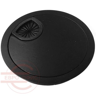 362-80 BL Заглушка кабель-канала Profoffice Lava (Черный)