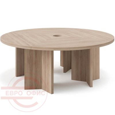 D.200 Стол переговоров D200 Profoffice Lava (Гавана, серый глянец)