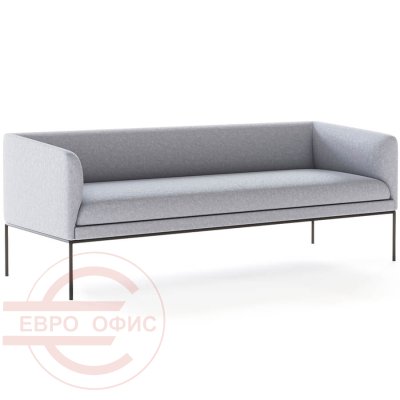 LR-3 Диван трехместный LIRANO (Aura 13 (Серый))