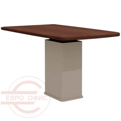 As-10 Брифинг-приставка Мебель Стиль Aston (Серый кварц / мокко / стекло тонированное рифленое)