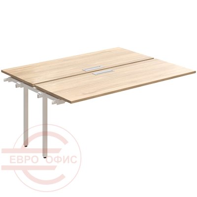 RM-1.1(x2)+F-63 Стол на металлокаркасе Мебель Стиль Rio Project (Швейцарский вяз MS)