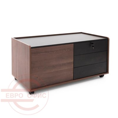 108 302 KR/BL Приставка подкатная Profoffice MURANO (Кальяри / черный)