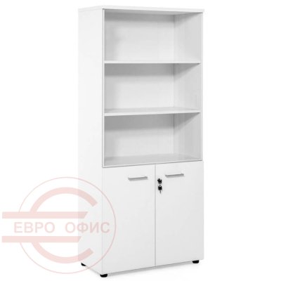 80H008 W3 alum Шкаф открытый Profoffice TOUR (Белый)