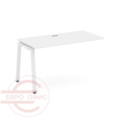 SN-6A.ONRS-014 Проходной наборный элемент RIVA Style Project (Белый/Металл Белый)