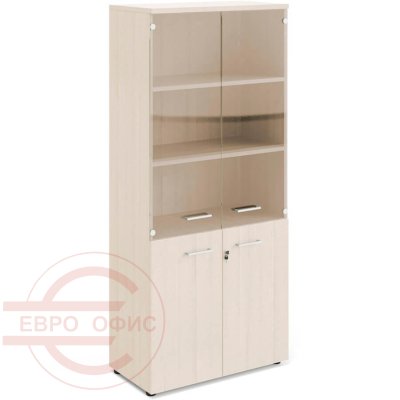 72H002 DYDY Шкаф комбинированный Profoffice RING (Дуб светлый)
