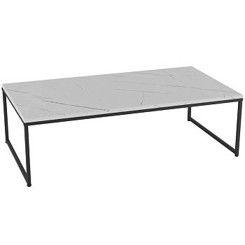 Инсайд УЦ Журнальный стол Мебелик (Черный мрамор / Черный)