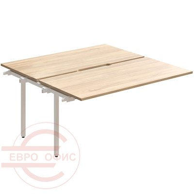 RP-2.2(x2)+F-66 Стол на металлокаркасе Мебель Стиль Rio Project (Швейцарский вяз MS)