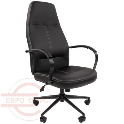 940 Кресло для руководителя  Chairman, обивка экокожа (Чёрный)