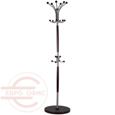 Д 1 Вешалка напольная Мебелик (Металлик / Венге)