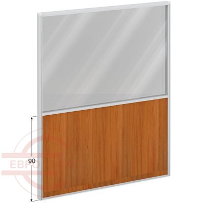 ПК-ЛГ-МДК200х160/90С/Д-В1 Модуль комбинированный ФЕЛИКС (Стекло+итал.орех)