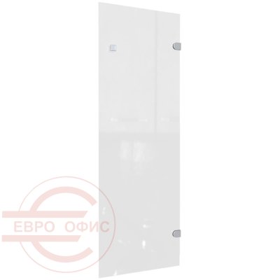 R-02.1 Дверь стеклянная Мебель Стиль Rio Base (Прозрачный+алюминий матовый)