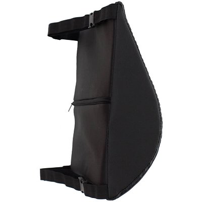 2-BackSupp Big Поддержка поясничная Бюрократ (Искусственная кожа чёрная (black))