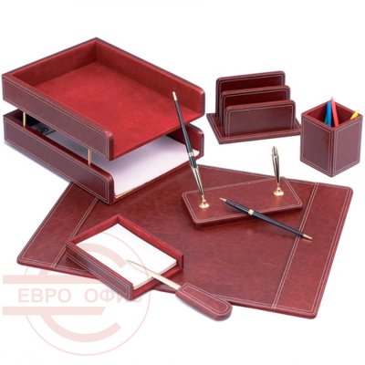 DR7W-1A Настольный набор Good Sunrise (Бордовый) DR7W-1A Настольный набор Good Sunrise (Бордовый)