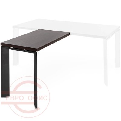 FEE100 Приставка 100x60 Profoffice Fermo Metal (Венге/чёрный)