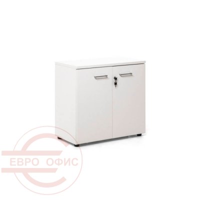 80H014 W3W3 alum Шкаф низкий Profoffice TOUR (Белый)