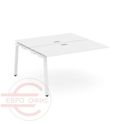 SN-6A.DNRS-024 Проходной наборный элемент RIVA Style Project (Белый/Металл Белый)