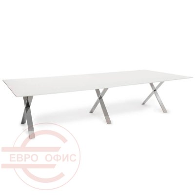 107 805/1 Стол переговоров модульный Profoffice ANCONA (Белый)