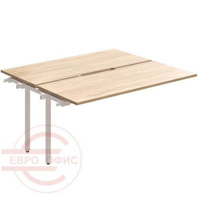 RM-2.2(x2)+F-62 Стол на металлокаркасе Мебель Стиль Rio Project (Швейцарский вяз MS)