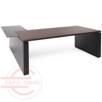 104 103 dx Стол письменный Profoffice RENZ (Эвкалипт / черный)