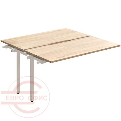 RM-3.2(x2)+F-61 Стол на металлокаркасе Мебель Стиль Rio Project (Швейцарский вяз MS)