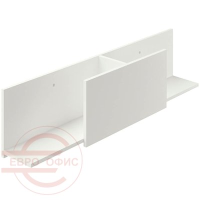 Z-38 Подвесная ЛДСтП–полка Мебель Стиль Air Zone (Белый MS)