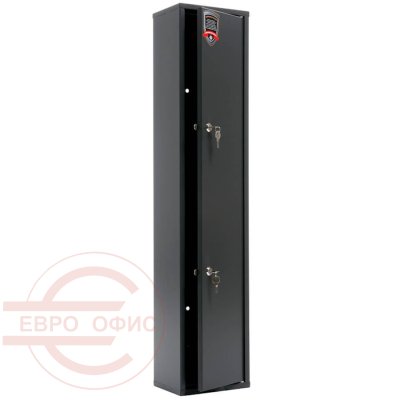 ЧИРОК 1015 Оружейный сейф AIKO, два ключевых (Графит структурированный (RAL 7024))