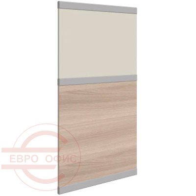 D-130-70.1 Наполнение низкой перегородки Мебель Стиль (Ясень Шимо / Беж)