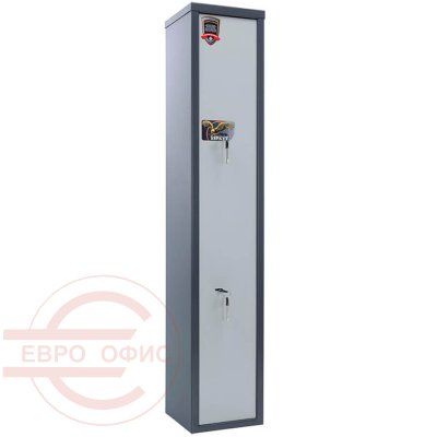 БЕРКУТ 2 Оружейный сейф AIKO, два ключевых (Графит структурированный (RAL 7024))