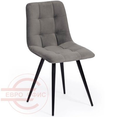 mod. 7095 Стул для посетителя CHILLY TetChair, обивка ткань (Серый)