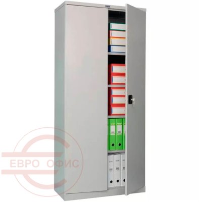 CB-12 Шкаф для офиса ПРОМЕТ, ключевой (Серый полуматовый (RAL 7038))