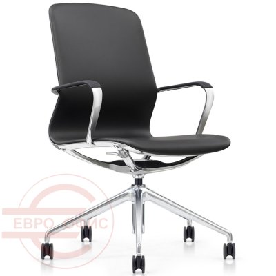 VERTU Кресло для персонала VERTU Profoffice, обивка экокожа (Чёрный)