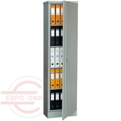 AM 1845 Шкаф для офиса ПРОМЕТ, ключевой (Серый полуматовый (RAL 7038))