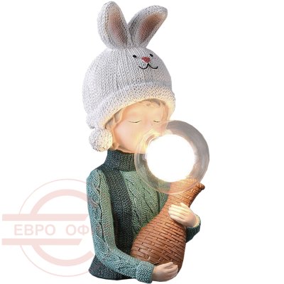 T4287 Настольный светильник Евро Офис (Зеленый / розовый)