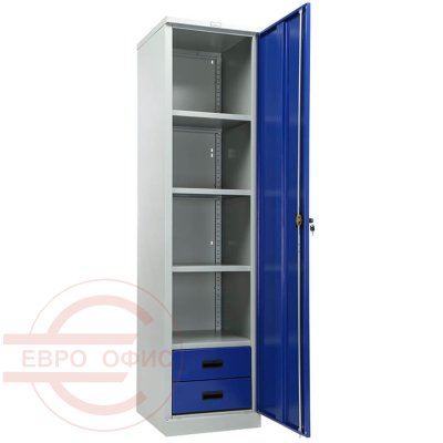 TC-1947-000402 Шкаф инструментальный лёгкий ТС ПРОМЕТ (Корпус (RAL 7038), дверь ящика (RAL 5002).)